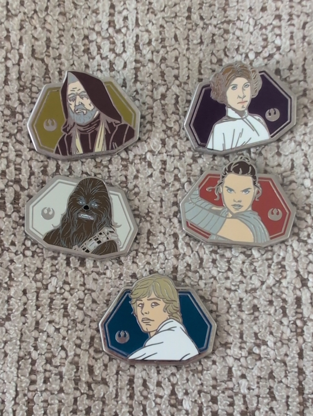 2020 Disney Star Wars Pin Trading Set